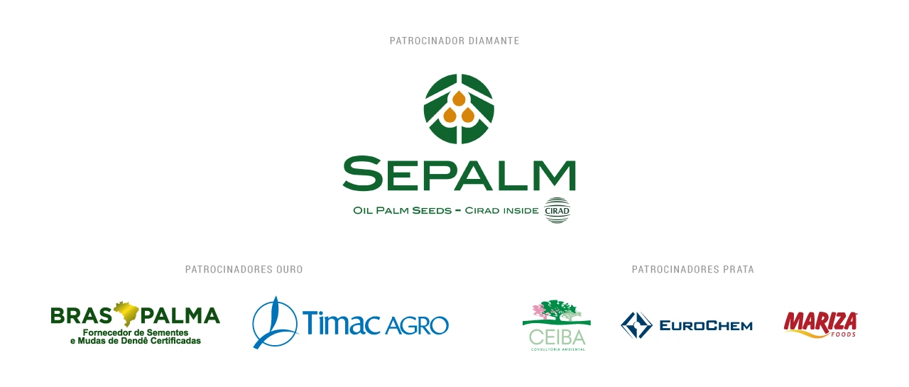 Patrocinadores do evento Palmacon